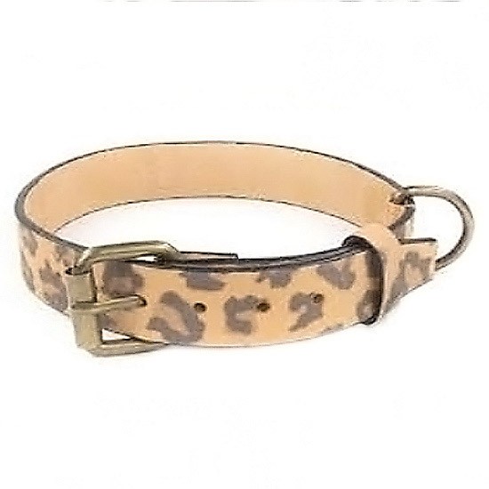 Artleather collar Nobuk ant leopardo 55 cm