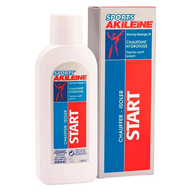 Akileine aceite efecto calor 200ml