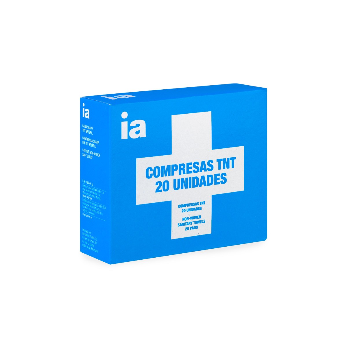 Interapothek compresa estéril TNT 20uds