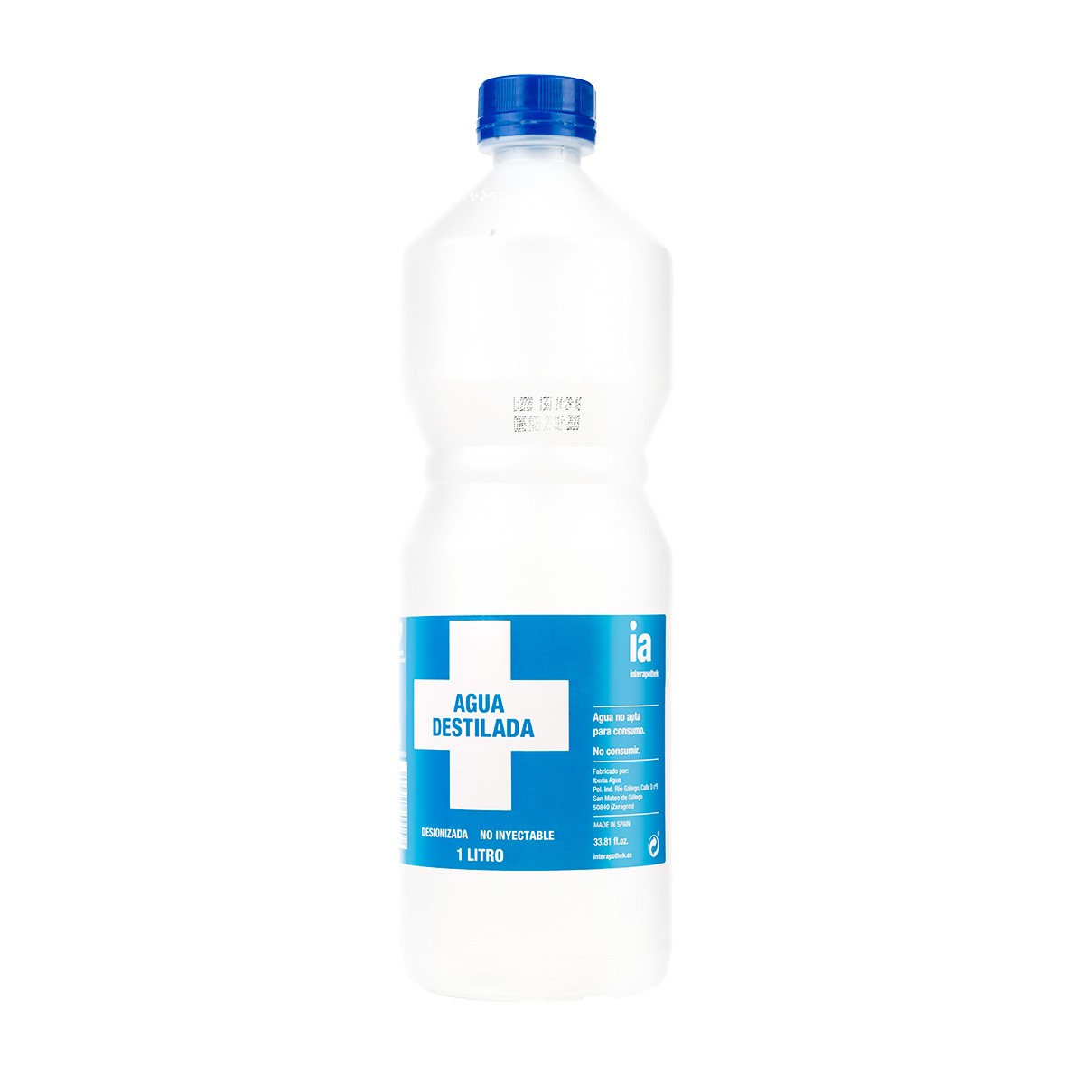 Interapothek agua destilada 1L