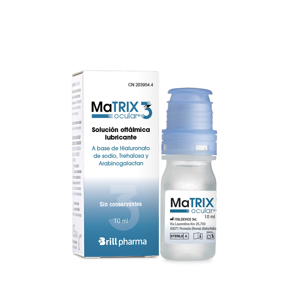 Matrix ocular 3 solucion oftálmica lubricante 10ml