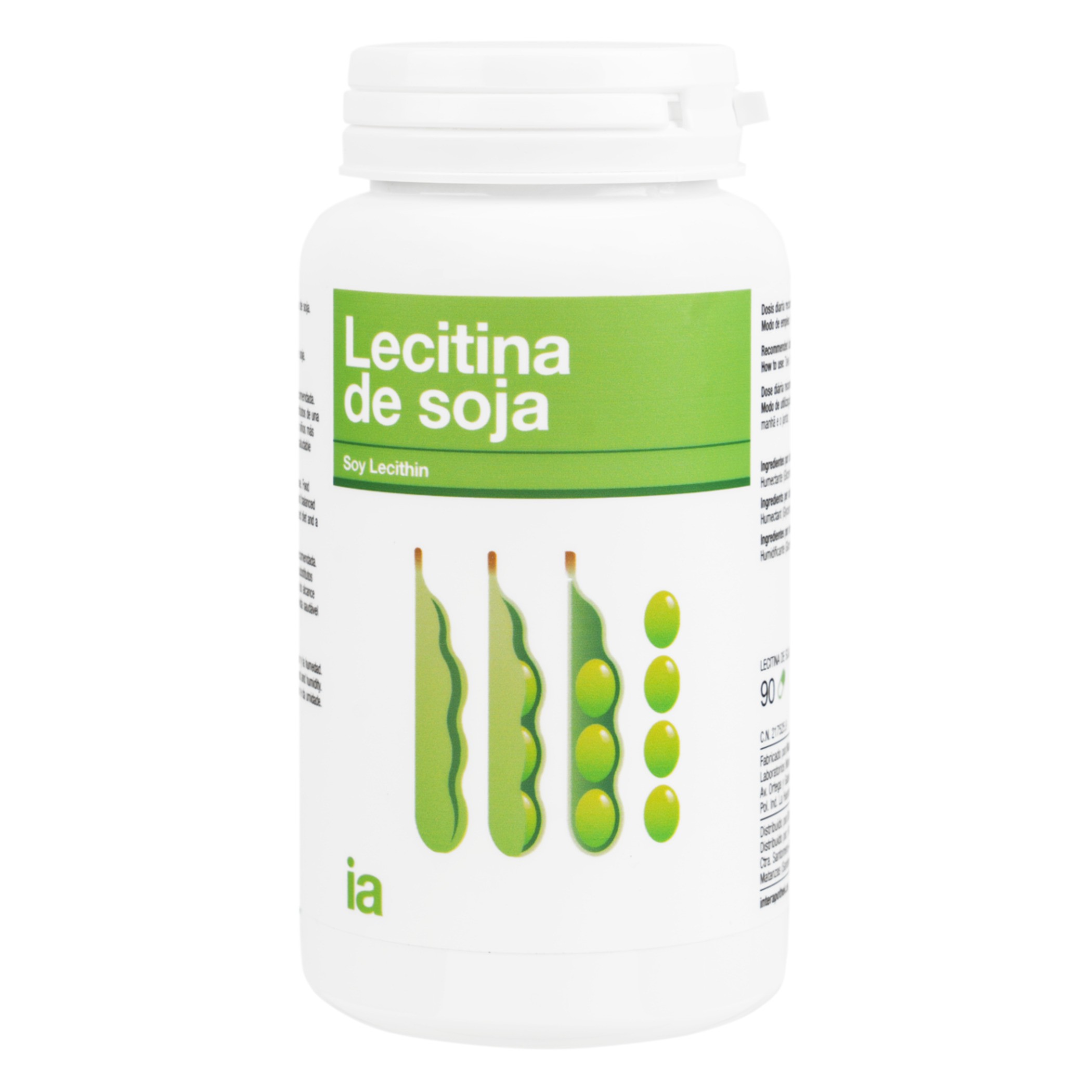 Interapothek lecitina de soja 90 cápsulas