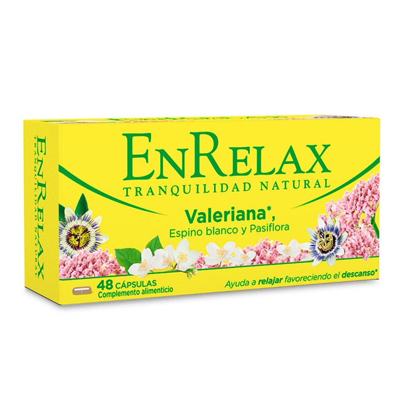 Enrelax Valeriana 48 cápsulas